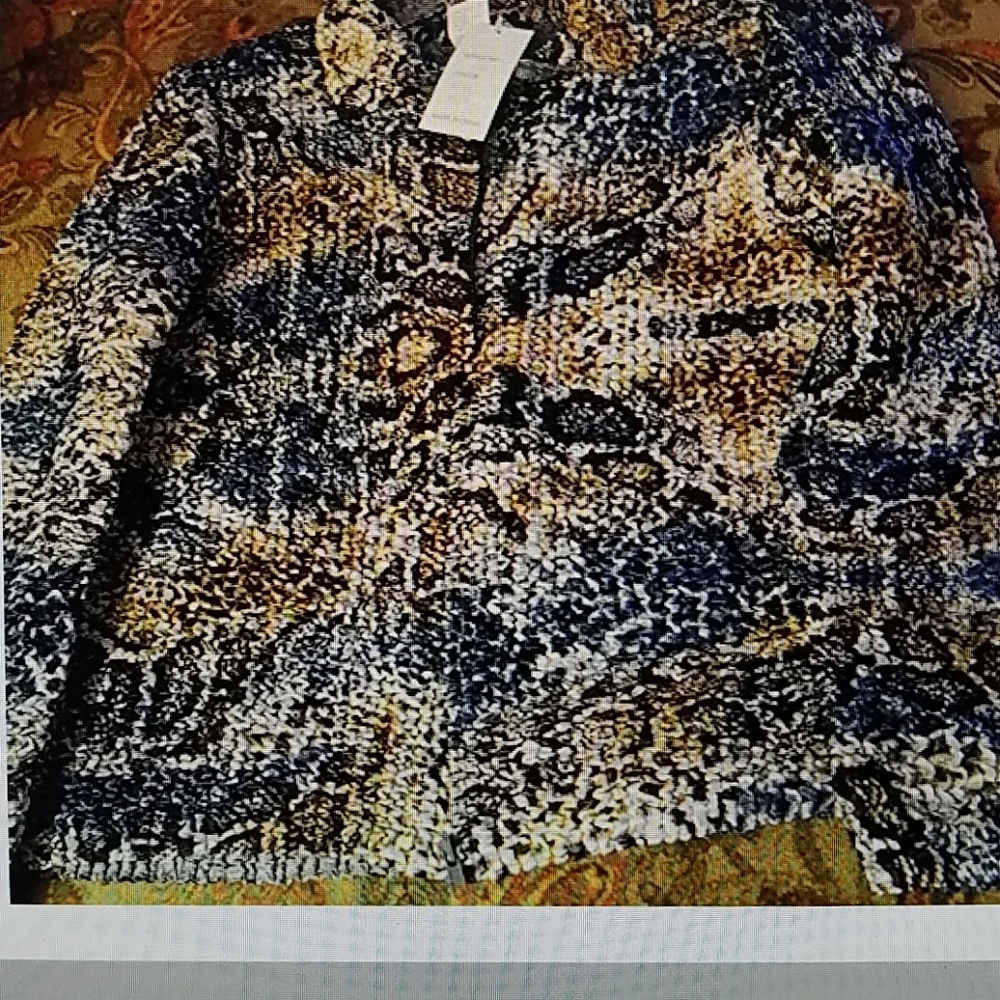 Bala Bala women Blue/Grey Zipper up sweater/jacket